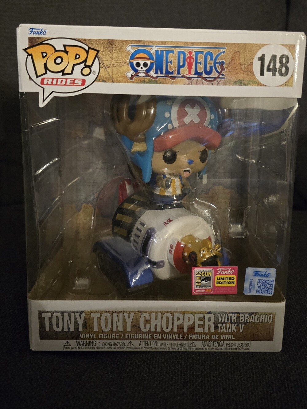 2026 SDCC Funko Pop! One Piece: Tony Tony Chopper with Brachio tank V